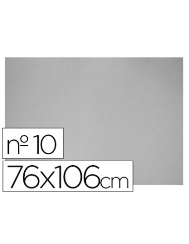 Cartró gris nº 10 76x106 cm fulla