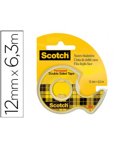 Cinta adhesiva scotch 136-d dues...