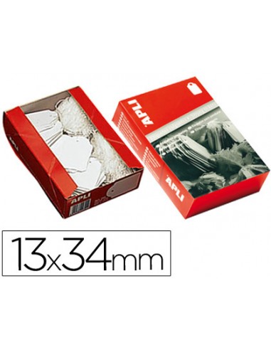 Etiquetes penjants apli 386 13x34 mm...