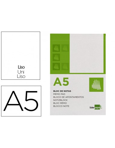 Bloc notes liderpapel llis a5 80...
