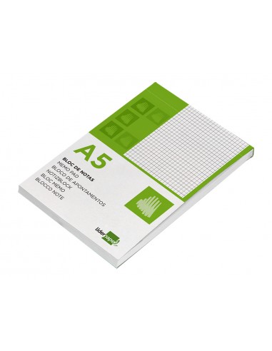 Bloc notes liderpapel quadre 4mm a5...