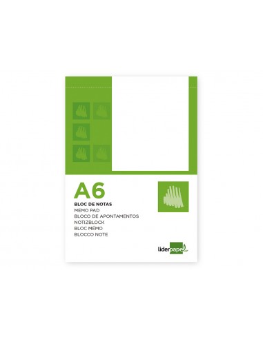 Bloc notes liderpapel llis a6 80...