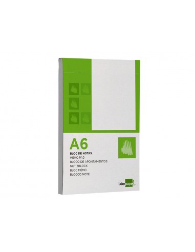 Bloc notes liderpapel llis a6 80...