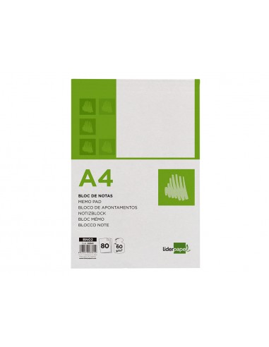 Bloc notes liderpapel llis a4 80...