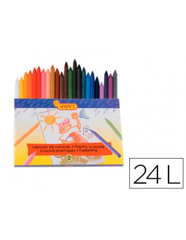 Llapis cera jovi hexagonal caixa de...