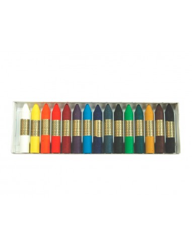 Llapis cera manley caixa de 15 colors...