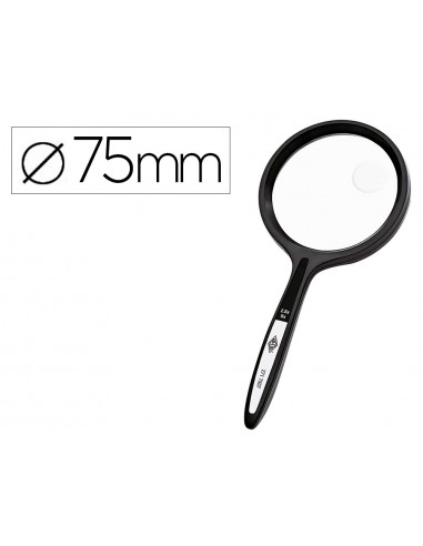 Lupa q-connect vidre bifocal 75 mm...