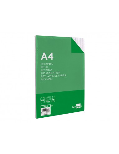 Recanvi liderpapel a4 100 fulls...