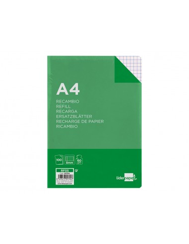 Recanvi liderpapel a4 100 fulls...