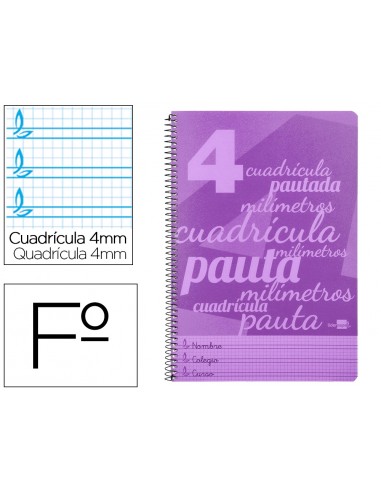 Quadern espiral liderpapel foli...