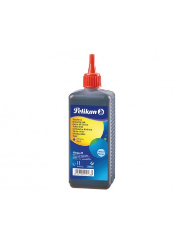 Tinta xina pelikan negra pot 1 litre