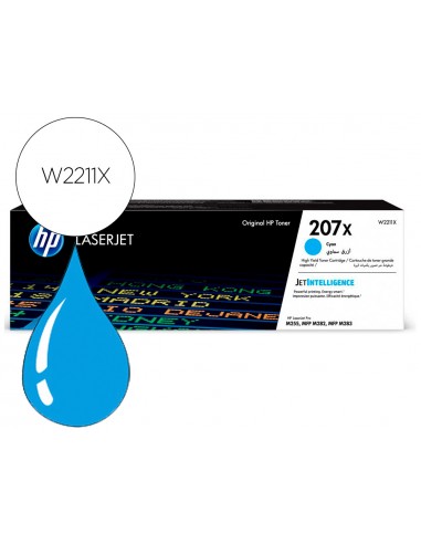 Toner hp 207x color laserjet pro...