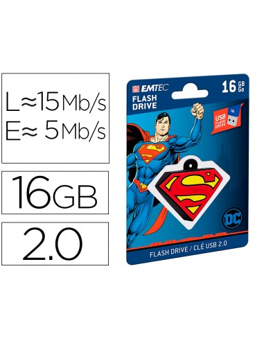 Memòria usb emtec flash 16 gb usb 2.0...
