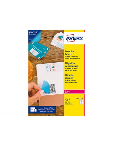 Etiqueta adhesiva cobrent avery...