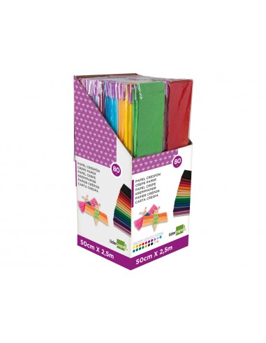 Paper crespon liderpapel 0.50 x 2.50...