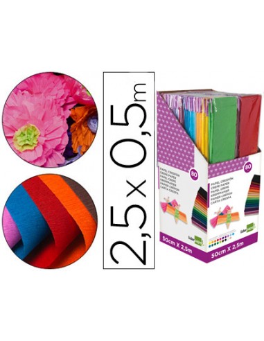 Paper crespon liderpapel 0.50 x 2.50...