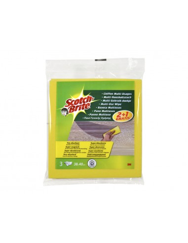 Bayeta multiós 3m scotch brite groc...