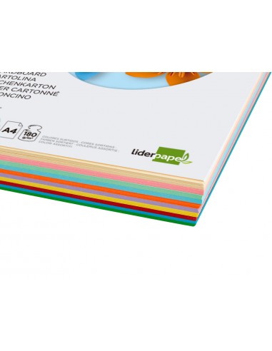 Cartolina liderpapel a4 180g/m2 10...