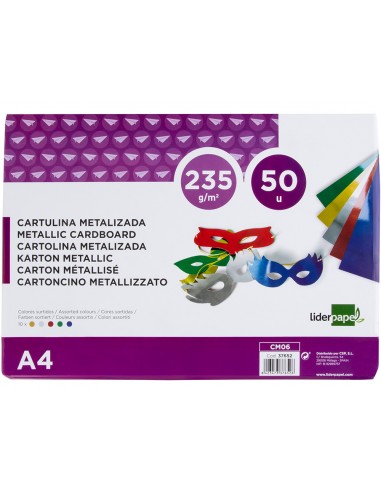 Cartolina liderpapel a4 235 g/m2...