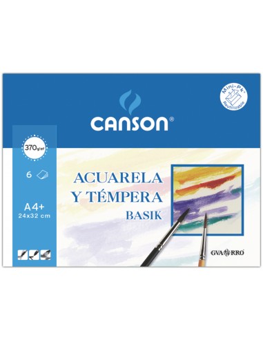 Paper aquarel·la basik canson din a4+...