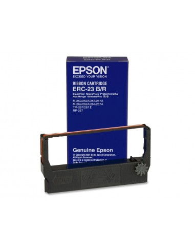 Cinta impressora epson erc-23b negra...