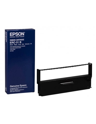 Cinta impressora epson erc-31b negra...