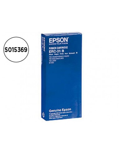 Cinta impressora epson erc-31b negra...