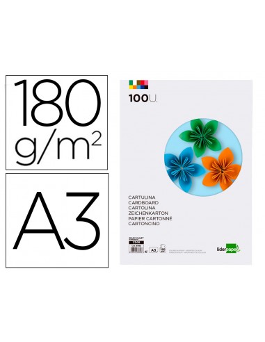 Cartolina liderpapel a3 180g/m2 10...