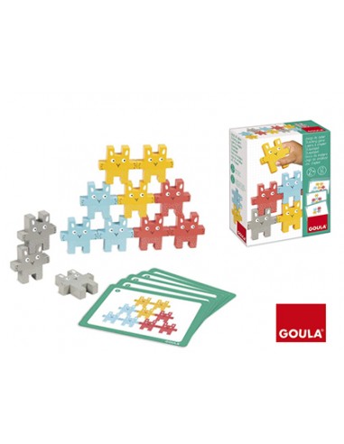 Joc goula didactico apilable conillo