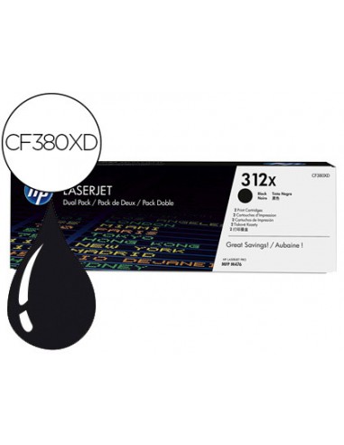 Toner hp 312x laserjet pro 400 mfp...