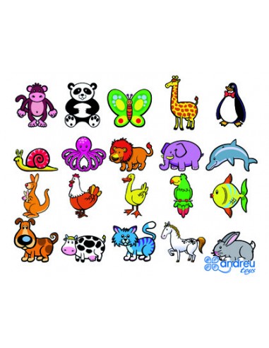 Joc andreutoys animalits magnetics 8...