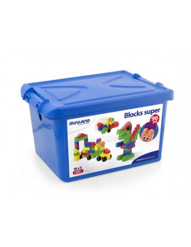Joc miniland super blocks 96 peces