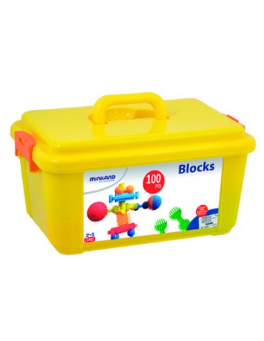 Joc miniland interstar blocks 100 peces