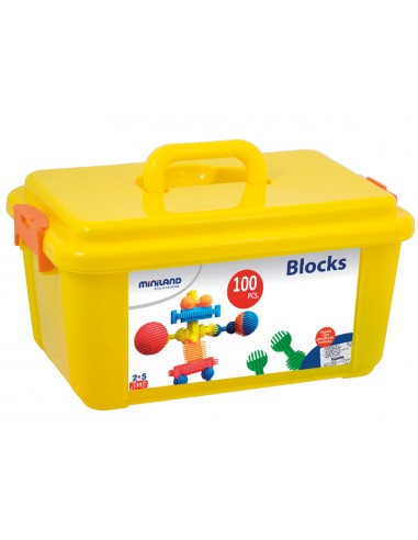 Joc miniland interstar blocks 100 peces