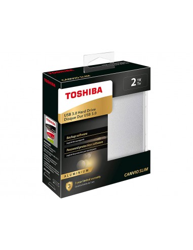Disc dur extern toshiba canvi slim...
