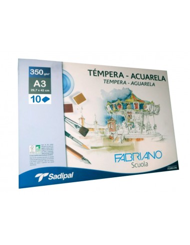 Bloc dibuix aquarel·la sadipal...