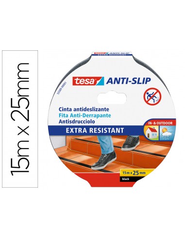 Cinta antilliscant adhesiva tesa ús...