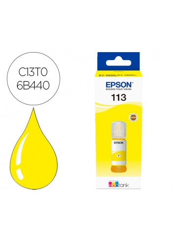 Ink-jet epson ecotank 113 sèries groc