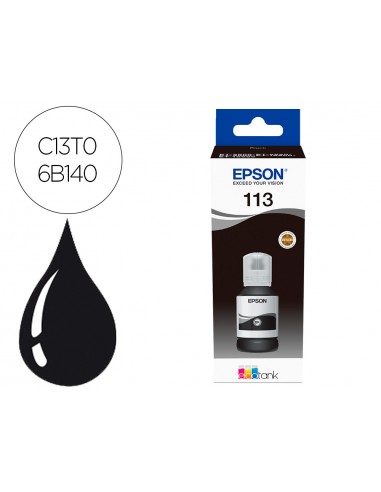 Ink-jet epson ecotank 113 sèries negre