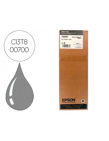 Ink-jet epson singlepack dark gray...