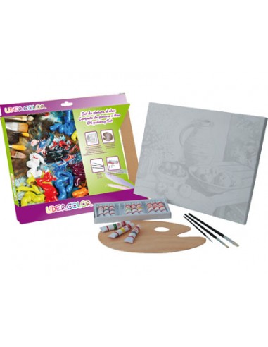 Set pintura a l oli lidercolor conté...