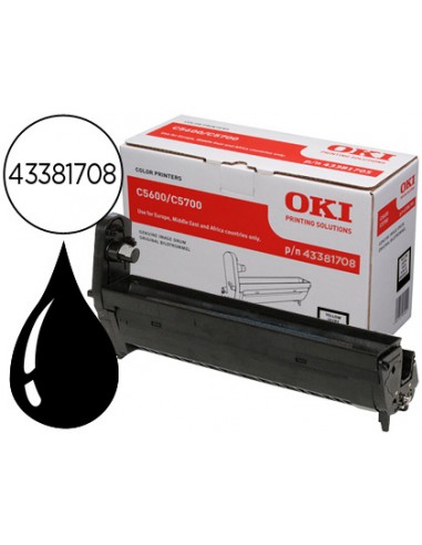 Tambor oki c5600/5700 negre 20000 pag