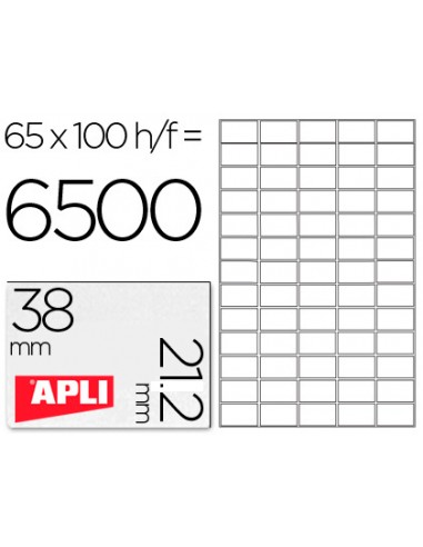 Etiqueta adhesiva apli 1283 mida...