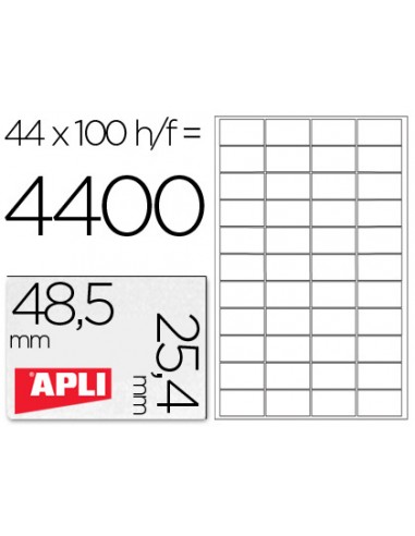 Etiqueta adhesiva apli 1285 mida...