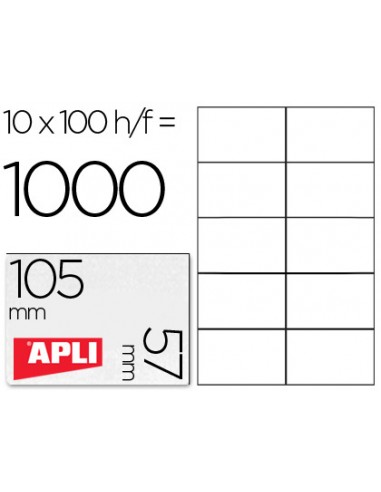 Etiqueta adhesiva apli 1278 mida...