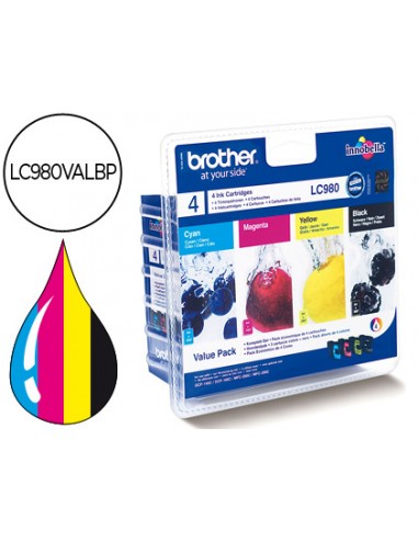 Ink-jet brother lc-980bk dcp-145...