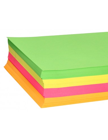 Paper color liderpapel a4 75gr neon 4...