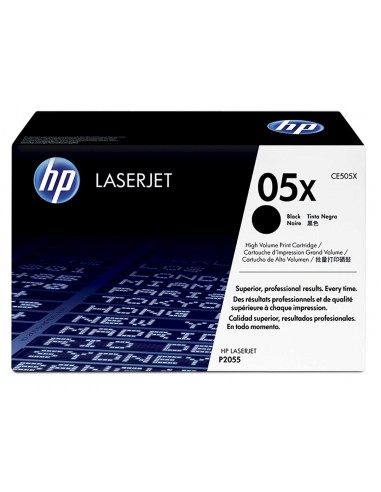 Toner hp laserjet negre ce505x 6.500 pag