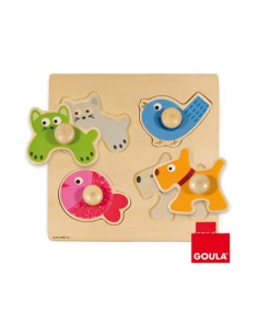 Puzle diset animals...