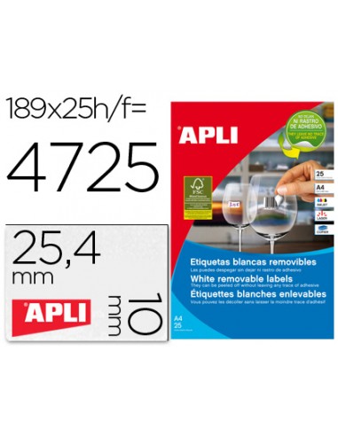 Etiqueta adhesives apli 10198 mida...